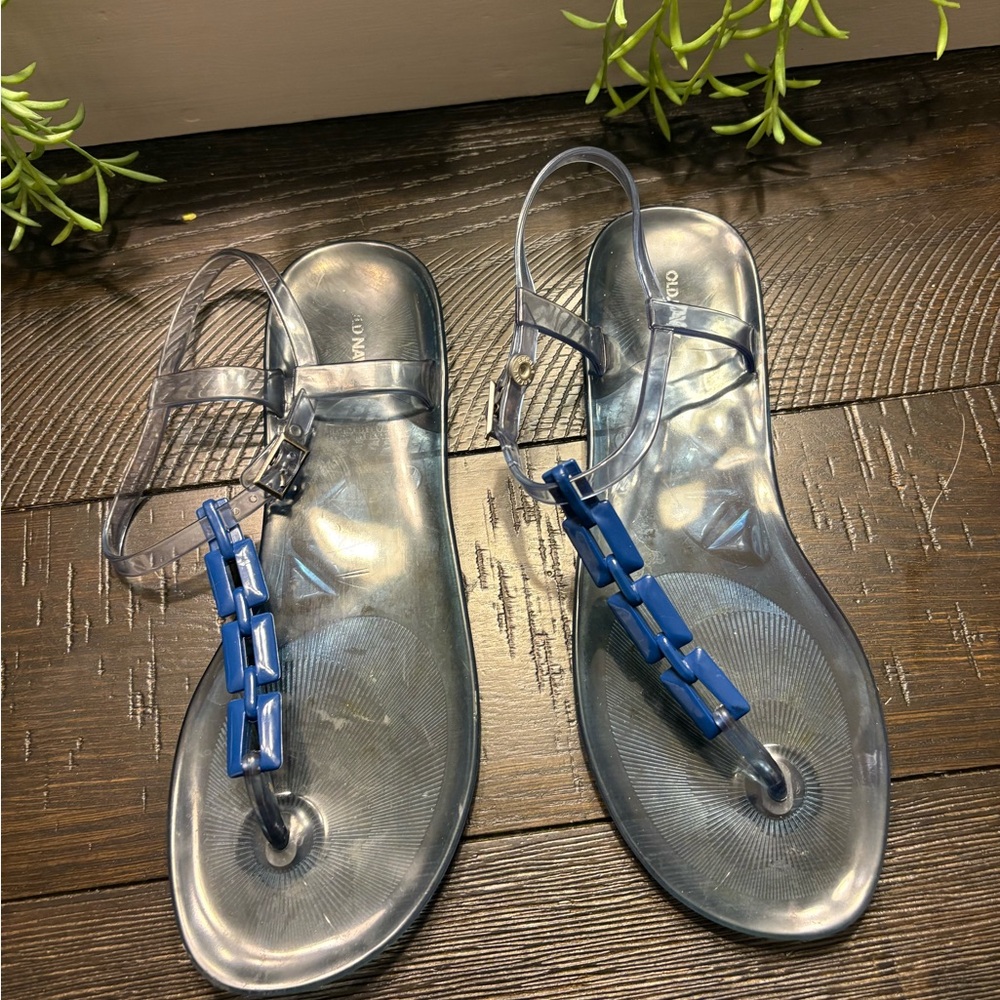 Old Navy jelly T-strap sandals